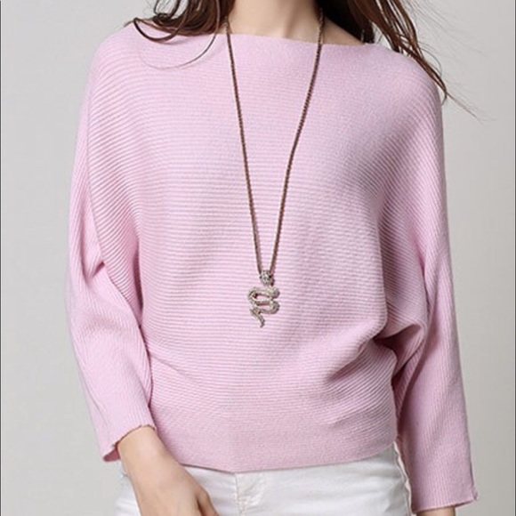 Dolman Sleeves Knit Top - Picture 4 of 6